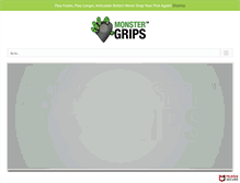 Tablet Screenshot of monstergrips.com